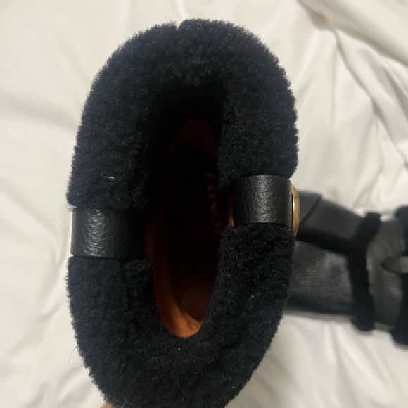 Coach black leather boot - Picture 3 of 10